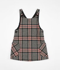 Károvaná teplá šatová sukně s vlnou DUNNES