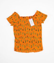 Oranžová halenka MATALAN