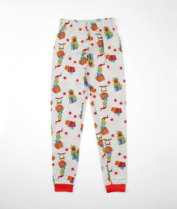 Šedé pyžamové kalhoty s obrázky NUTMEG