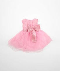 Ružové šaty so spodničkami