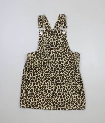 Leopardí riflová šatová sukně MATALAN