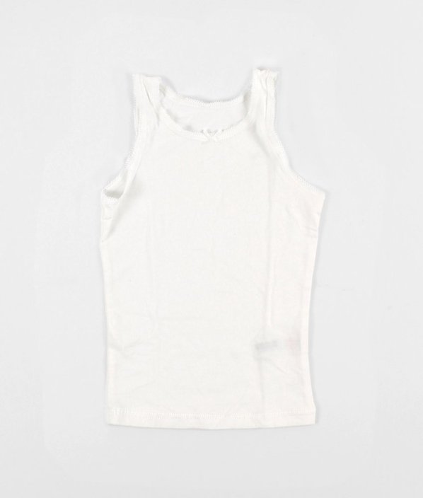 Biele dievčenské tielko NUTMEG