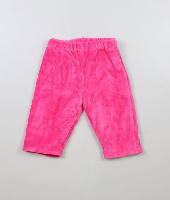 Tmavě růžové hebké a teplé semišové kalhoty CUTEY COUTURE