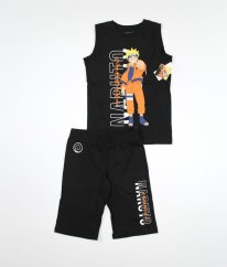Černé tílko a kraťasy NARUTO