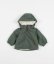 Zelená zimní bunda s beránkem H&M