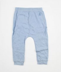 Modré žebrované tepláky/pyžamové kalhoty NUTMEG