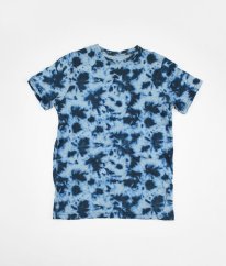 Modré batikované tričko PRIMARK