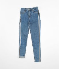 Hnědá silnější leopardí mikina H&M