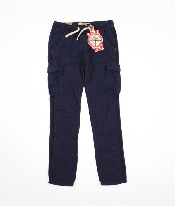 Modré kalhoty ze silné bavlny SCOTCH & SODA