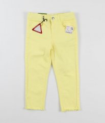 Citronové skinny kalhoty KIABI