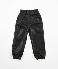 Černé koženkové kalhoty PRIMIGI