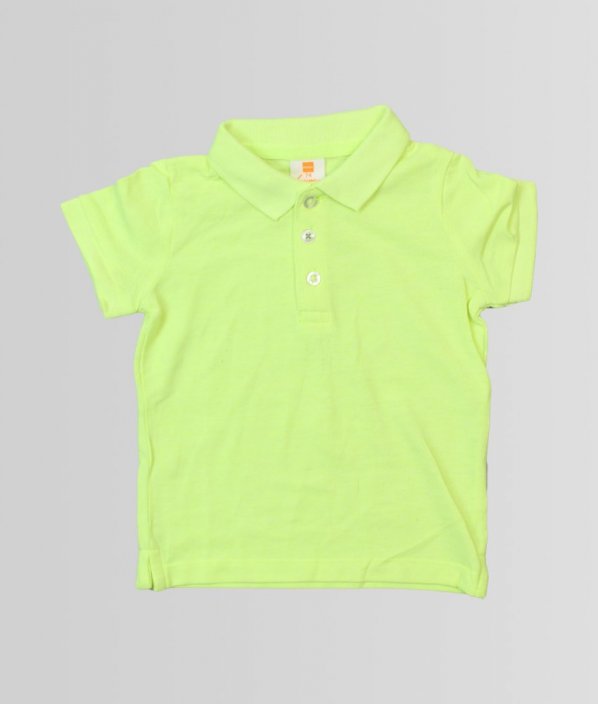 Žlutozelené reflexní polo tričko HEM