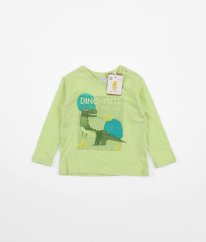 Pistáciové triko s dinosaurem FAGOTTINO