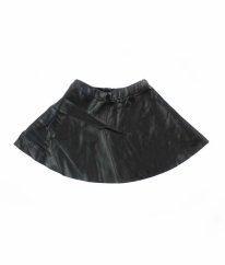 Černá koženková sukně H&M