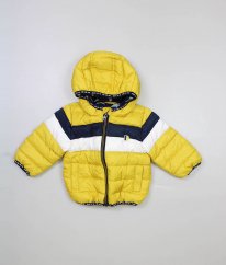 Žlutá zimní bunda NEXT