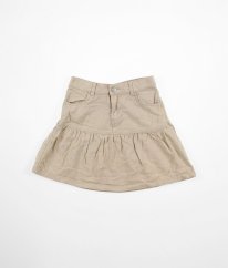 Béžová riflová sukňa H&M