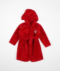 Červený plyšový župan DISNEY