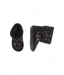 Černé capáčky s flitry (EU 20-21)