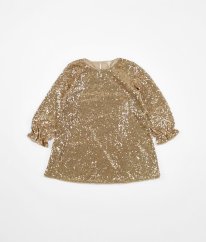 Zlaté šaty s flitry H&M