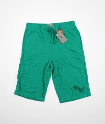 Zelené mikinové kraťasy GRAND & HILLS