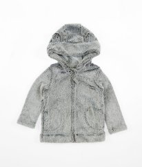 Šedá plyšová bundička GEORGE