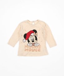 Meruňkové vánoční triko DISNEY