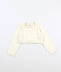 krémový svetrík na gombík H&M