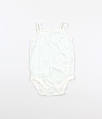 Biele body s bodkami F&F