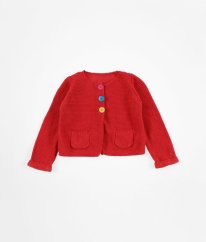 Červený sveter MOTHERCARE