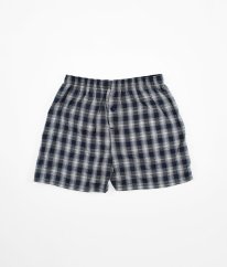 Modré kárované boxerky SOCK STACK