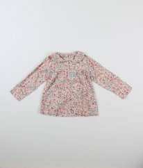 Květovaný flanelový pyžamový kabátek NUTMEG