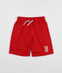 Červené sportovní kraťasy H&M