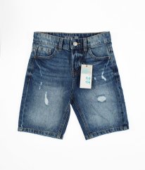 Modré riflové kraťasy PRIMARK
