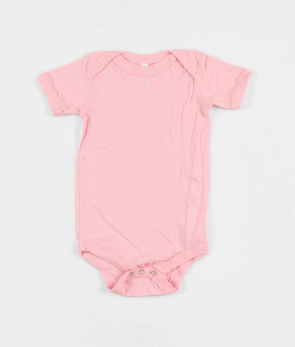 Růžové body BELLA + CANVAS