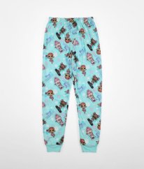 Tyrkysové semišové pyžamové kalhoty LOL SURPRISE!