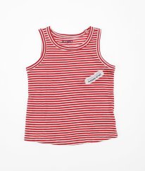 Bíločervené proužkované tílko OLD NAVY
