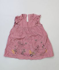 Růžová manšestrová šatová sukně DISNEY