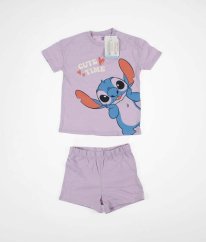 Fialové tričko a kraťasy DISNEY