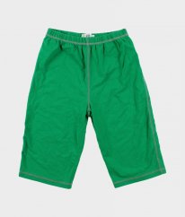Zelené pyžamové kraťasy