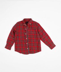 Červenozelená károvaná košile NEXT