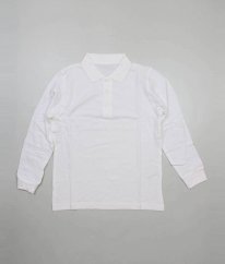 Bílé triko s límečkem ST. BERNARD