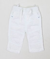 Bílé zkracovatelné kalhoty ZEEMAN