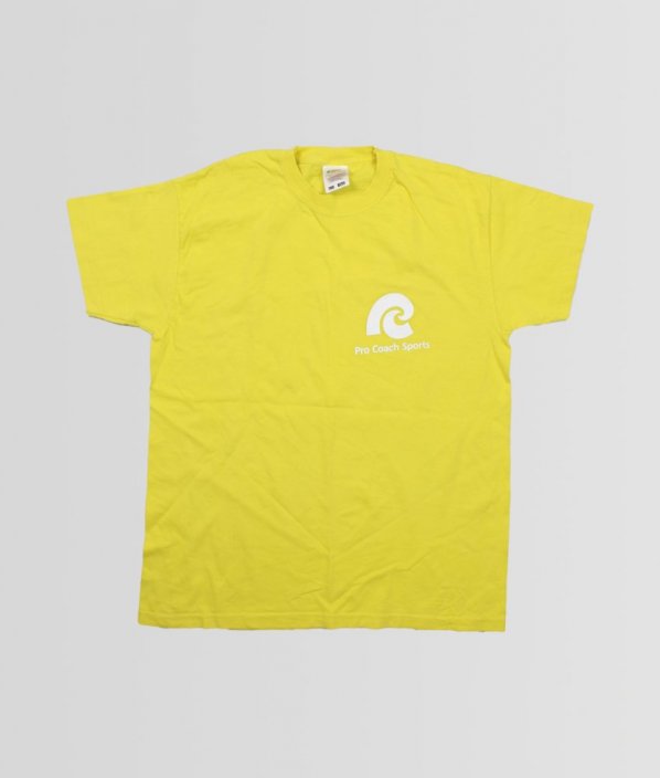 Žluté tričko FRUIT OF THE LOOM