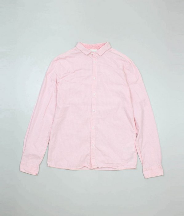 Růžovobílá košile H&M