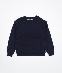 Tmavomodrá silnejšia mikina H&M