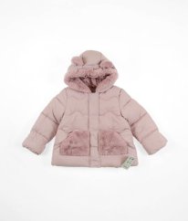 Růžová zimní bunda GEORGE