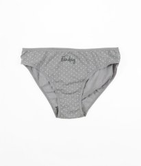 Šedé kalhotky se vzorem C&A
