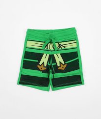 Zelené mikinové kraťasy zo silnej bavlny Ninjago LEGO