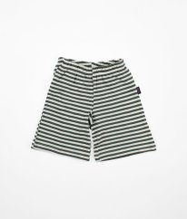 Smotanovozelené prúžkované kraťasy BABY NATION