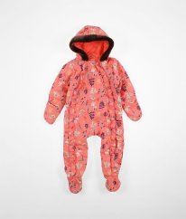 Růžová zimní kombnéza M&CO